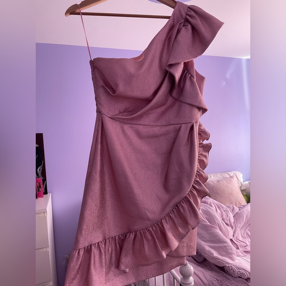 Pink medium dress from top shop size US 6.